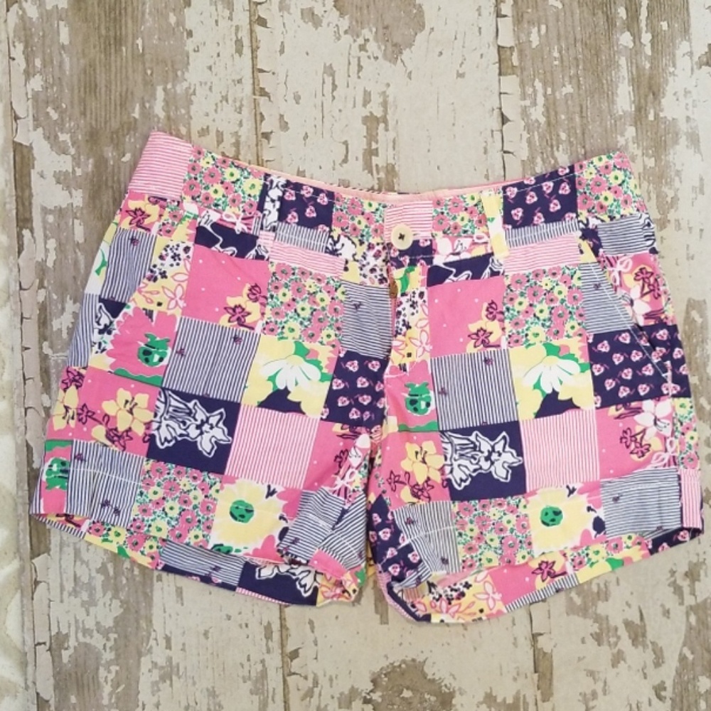 Patchwork Shorts - image 1